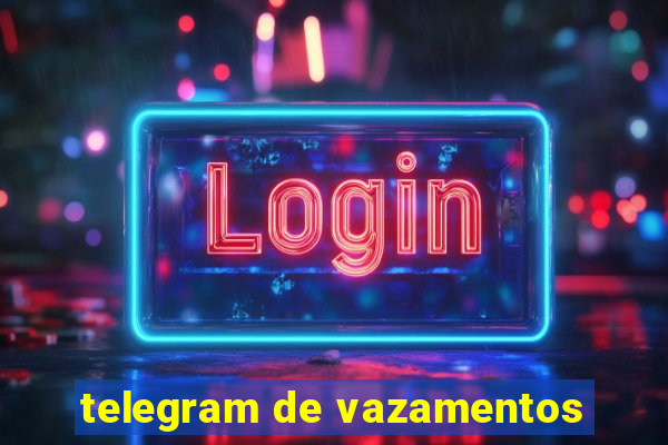 telegram de vazamentos